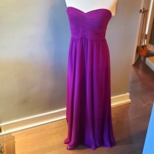 Ralph Lauren sweetheart top gown
